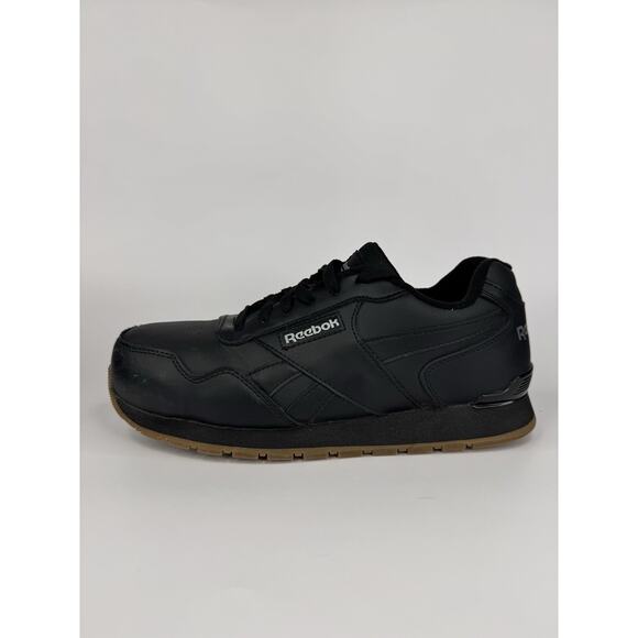Reebok Men's 10 Wide Harman Work EH Comp Toe Sneaker Athletic Shoe Safety Black - Picture 5 of 14